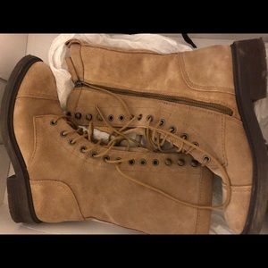 Nine West Lace-Up Boots